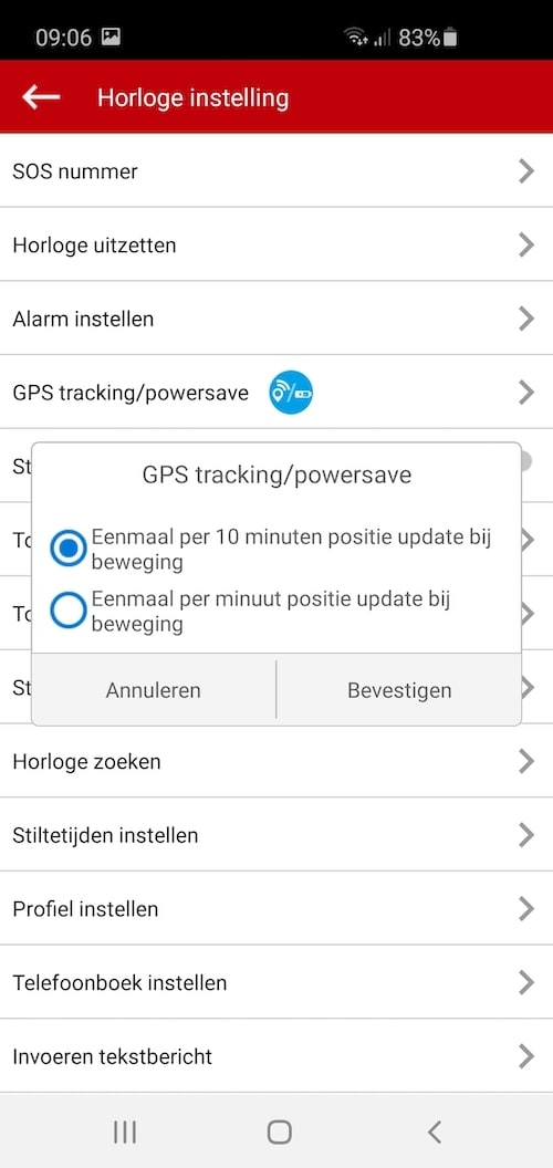 Lifewatcher app gps tracking
