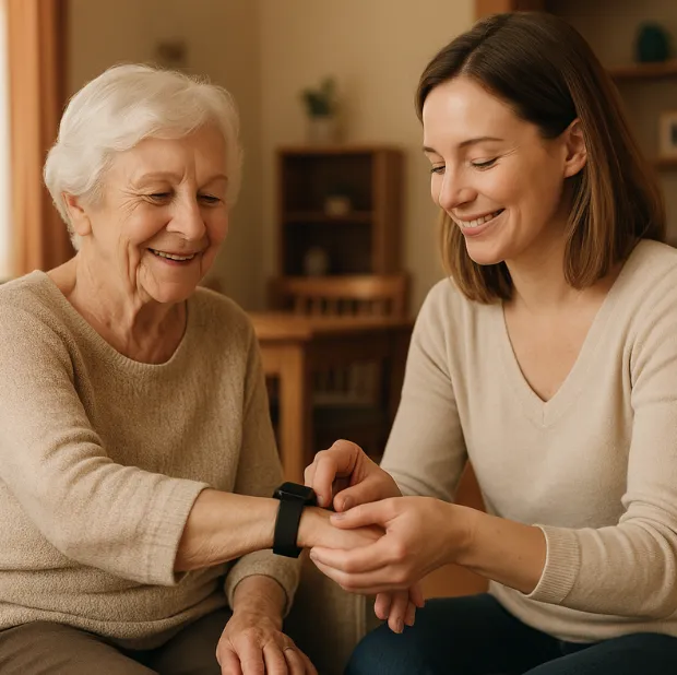 Alarmhorloges en knoppen voor noodgevallen